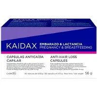 Kaidax Pregnancy & Breastfeeding Haarbehandeling 60 Eenheden