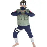 Chaks Verkleedkostuum - - Kakashi Naruto - Jongens - 3 tot 10 jaar - Officiële licentie