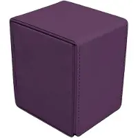 Ultra pro Deckbox Alcove Flip - Vivid Midnight Plum
