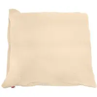 MULTITEX Kussenhoes Mousseline Crème 40x40 cm met Rits - overdreven Katoen