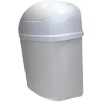 Camco Wall Mount Trash Can Zilver 27.9 x 22.2 x 12.7 cm