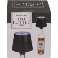 Out of the blue LED Lamp voor op Fles - 3 Lichtstanden - Dimbaar & Draadloos