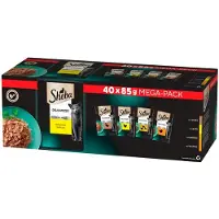 Sheba Variatiepakket Natvoer Voor Katten Met Gevogelte 40x85g