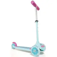 MOLTO Pink Maxi Scooter 3 Wheels With Lights 56 Cm Blauw Kinderen