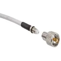 Shakespeare Antennas Pl259 Rg58 Cable Vhf Radio Connector Zilver