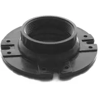 Lasalle Bristol Floor Flange Zilver 101.6 x 76.2 mm