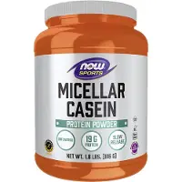 Now Micellar Casein Ongezoet Poeder (816 Gram)