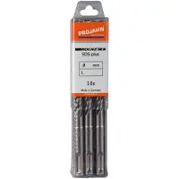 Projahn Rocket 5 SDS Plus Hamerboren Set – 10 stuks – 5 x 110 mm – Voor Beton & Steen