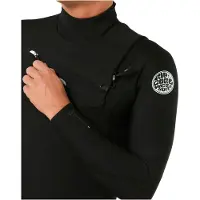 Rip Curl 2025 Heren Dawn Patrol Pro 4/3mm Borst Ritssluiting Wetsuit 1
