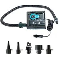 Spinera SUP1 High Pressure Pomp – 12V Elektrische SUP Pomp – 16 PSI – Met Auto Stop – Inclusief Adapters