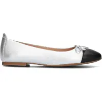 Unisa Dames Ballerina's Belle - Zilver - Maat 37