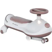 Ecotoys -Wiggle car-Focus 45-Loopauto-Gravitatie/zwaartekrachtrijder-tot 100 kg-Grijs