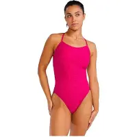 Tyr Durafast Elite Trinityfit Lapped Swimsuit Roze 36 Vrouw