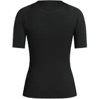 Rapha - Women's Merino Base Layer Short Sleeve - Merino-ondergoed L, zwart