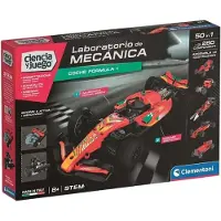 Clementoni Mechanics Lab Science And Racing Car Game 350 Pieces Oranje Kinderen