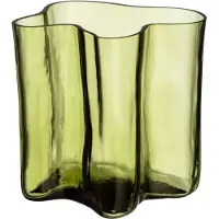 Iittala Aalto Vaas 200 Mm Finsk Sand - Vazen Glas Green - 1082764