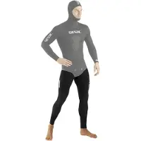 Seac Sub Black Shark Open Cell 7 Mm Speervishoudbroek