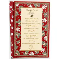 Elian Doos kerstkaarten (18) what we find in Jesus