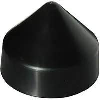 Dock Edge Cone Piling Cap Zwart 11´´