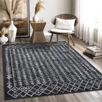 Muratap Boho vintage kelim | laagpolig vloerkleed | modern tapijt | woonkamer,
