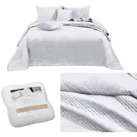 Maja Witte Velours Plaid 80x160 Maya - Zacht & Stijlvol