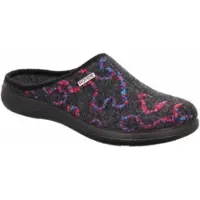 Rohde Pantoffel Women Bari 6540 Anthracite-Schoenmaat 39