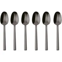 Sambonet Espressolepel Neutra Gift Pack Mirror PVD 2Black (Set van 6)