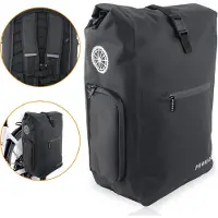 Proride Fietstas Enkel - Rugzak - Rugtas 25L - Fietstas Electrische Fietsen - 3-in-1 Waterdicht Fietstas - Met Schouderband - Met Laptophoes- 25 Liter - Zwart - Fietszakken - Elektrische Fiets
