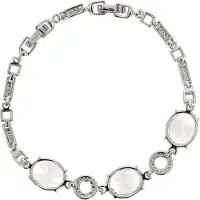 NAEMI Armband zilver / wit