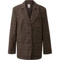 QS Blazers donkerbruin