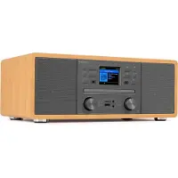 Audizio Avola alles-in-één wifi radio - Internet radio - CD-speler,