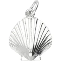 MOOYE ® - Collectie Zilveren Sint Jacobschelp kettinghanger