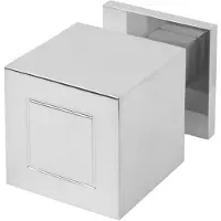 Formani | Voordeurknop JB200D Vast op Rozet | RVS