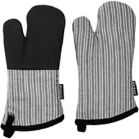 Ziczac Ovenwant Venton Black (Set van 2)