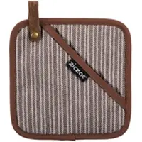 Ziczac Pannenlap Venton Dark Taupe (Set van 2)