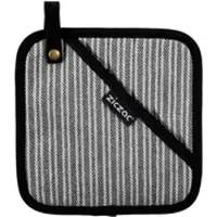 Ziczac Pannenlap Venton Black (Set van 2)