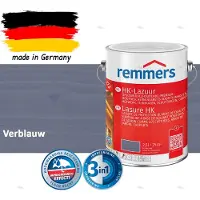 Remmers HK-Lazuur 3in1 Verblauw 2,5L – Premium Houtbeschermingsbeits voor Buiten – Oplosmiddelhoudend – UV- & Vochtwerend – Impregneer, Grondlaag & Beits in Eén
