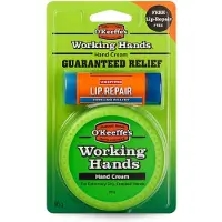 O'Keeffe's Working Hands & Lip Repair 2in1 2 stuks
