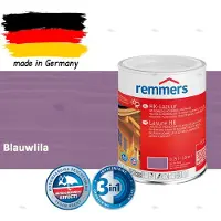 Remmers HK-Lazuur 3in1 Blauwlila 0,75L – Premium Houtbeschermingsbeits voor Buiten – Oplosmiddelhoudend – UV- & Vochtwerend – Impregneer, Grondlaag & Beits in Eén