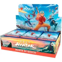 Wizards of the Coast Magic The Gathering Avatar The Last Airbender Play Booster Display 30 Packs Trading Cards Italian Blauw Kinderen