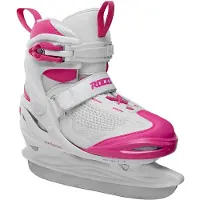 Roces – Moody Ice X Girl – Verstelbare Schaatsen – Schaatsen Kinderen – Wit Roze – Extra Enkelsteun & Comfort Fit – Maat 30-35