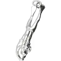 MOOYE ® - Collectie Zilveren Duiker met 2 flessen kettinghanger