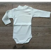 Babidu Romper / Body | creme | lange mouw | met colletje | 1177 | 6 maand | maat 68