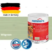 Remmers HK-Lazuur 3in1 Witgroen 0,75L – Premium Houtbeschermingsbeits voor Buiten – Oplosmiddelhoudend – UV- & Vochtwerend – Impregneer, Grondlaag & Beits in Eén