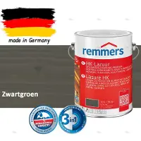 Remmers HK-Lazuur 3in1 Zwartgroen 2,5L – Premium Houtbeschermingsbeits voor Buiten – Oplosmiddelhoudend – UV- & Vochtwerend – Impregneer, Grondlaag & Beits in Eén