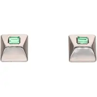 NAEMI Oorbellen groen / zilver