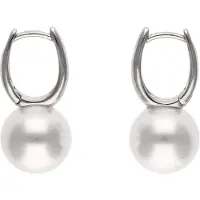 NAEMI Oorbellen zilver / wit