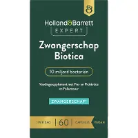 Holland & Barrett 1+1 gratis | Expert Zwangerschap Biotica - 60 capsules