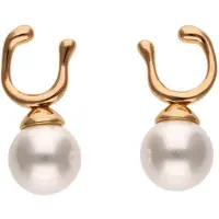 NAEMI Oorbellen goud / wit