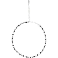 Gaya Ketting zwart / zilver